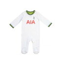 トッテナム・ホットスパー フットボールクラブ Tottenham Hotspur FC オフィシャル商品 ベビー・赤ちゃん スリープスーツ 長袖 ロンパース 【海外通販】