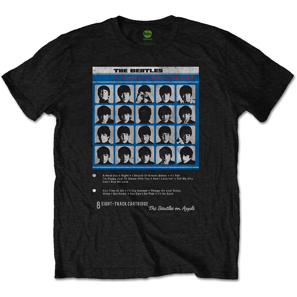 楽天Pertemba Japan（ザ・ビートルズ） The Beatles オフィシャル商品 ユニセックス Hard Days Night Tシャツ 8トラック 半袖 トップス 【海外通販】