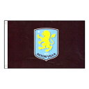 アストン・ヴィラ フットボールクラブ Aston Villa FC オフィシャル商品 Core フラッグ クレスト 旗 【海外通販】