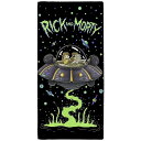 (リック・アンド・モーティ) Rick And Morty オフィシャル商品 UFO ビーチタオル バスタオル 【海外通販】