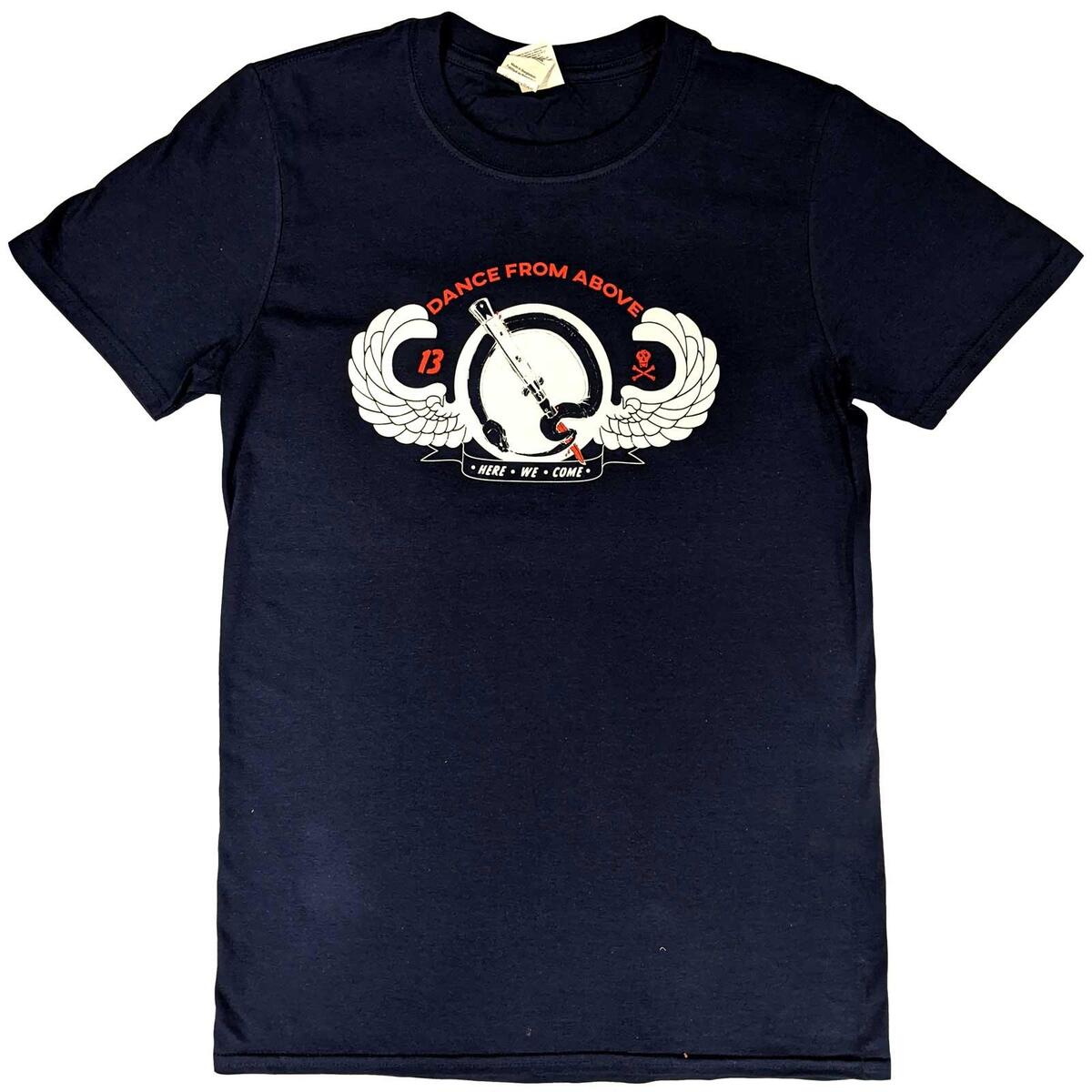 (クイーンズ・オブ・ザ・ストーン・エイジ) Queens Of The Stone Age オフィシャル商品 ユニセックス Dance From Above Tシャツ コットン 半袖 トップス 【海外通販】