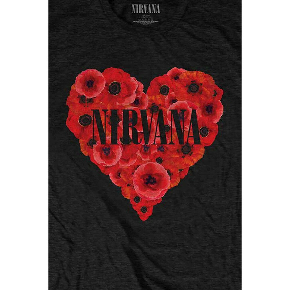 (˥) Nirvana ե뾦 ˥å Poppy Heart T åȥ Ⱦµ ȥåץ ڳΡ