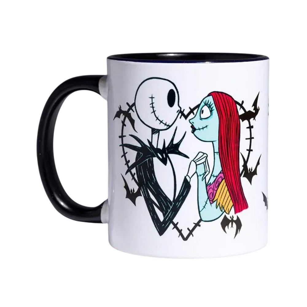 (ナイトメアー・ビフォア・クリスマス) Nightmare Before Christmas オフィシャル商品 ジャック＆サリー マグ マグカップ コップ 【海外通販】
