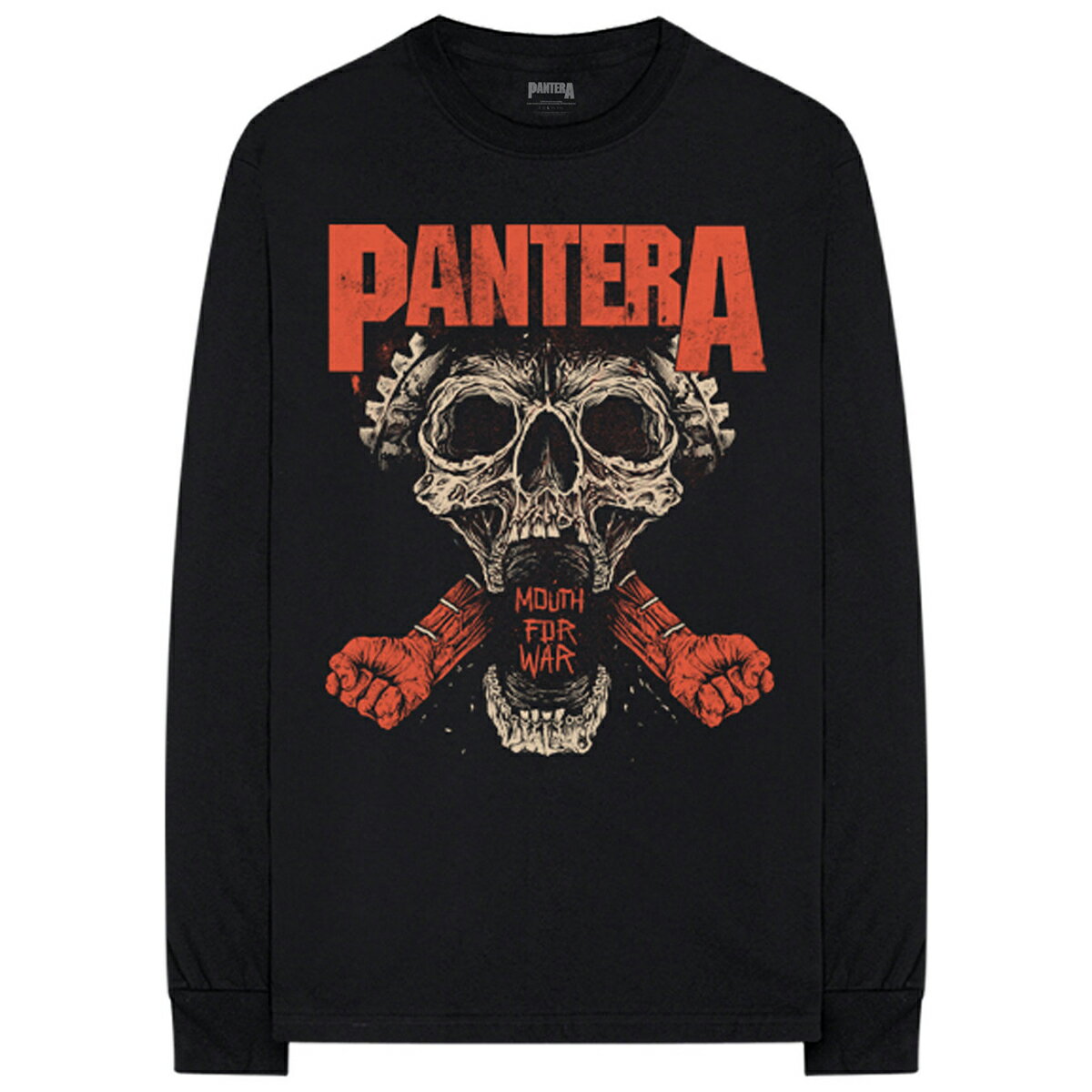 (パンテラ) Pantera オフィシャル商品 ユニセックス Mouth For War Tシャツ コットン 長袖 トップス 