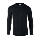 (ギルダン) Gildan ユニセックス ソフトスタイル 無地 Tシャツ 長袖 トップス 【海外通販】