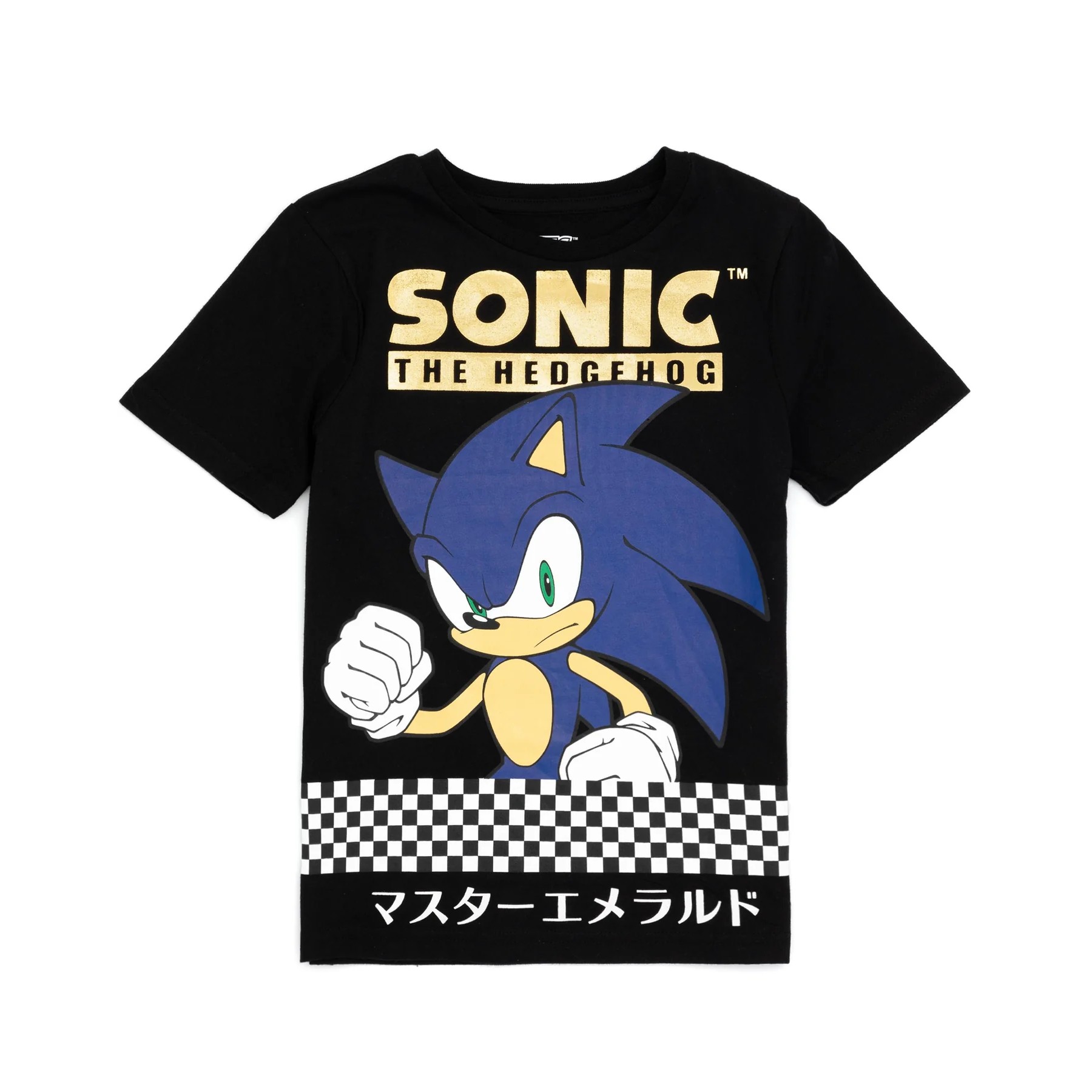 ソニック・ザ・ヘッジホッグ Sonic The Hedgehog オフィシャル商品 キッズ・子供 ボーイズ Japanese Tシャツ 半袖 トップス 【海外通販】