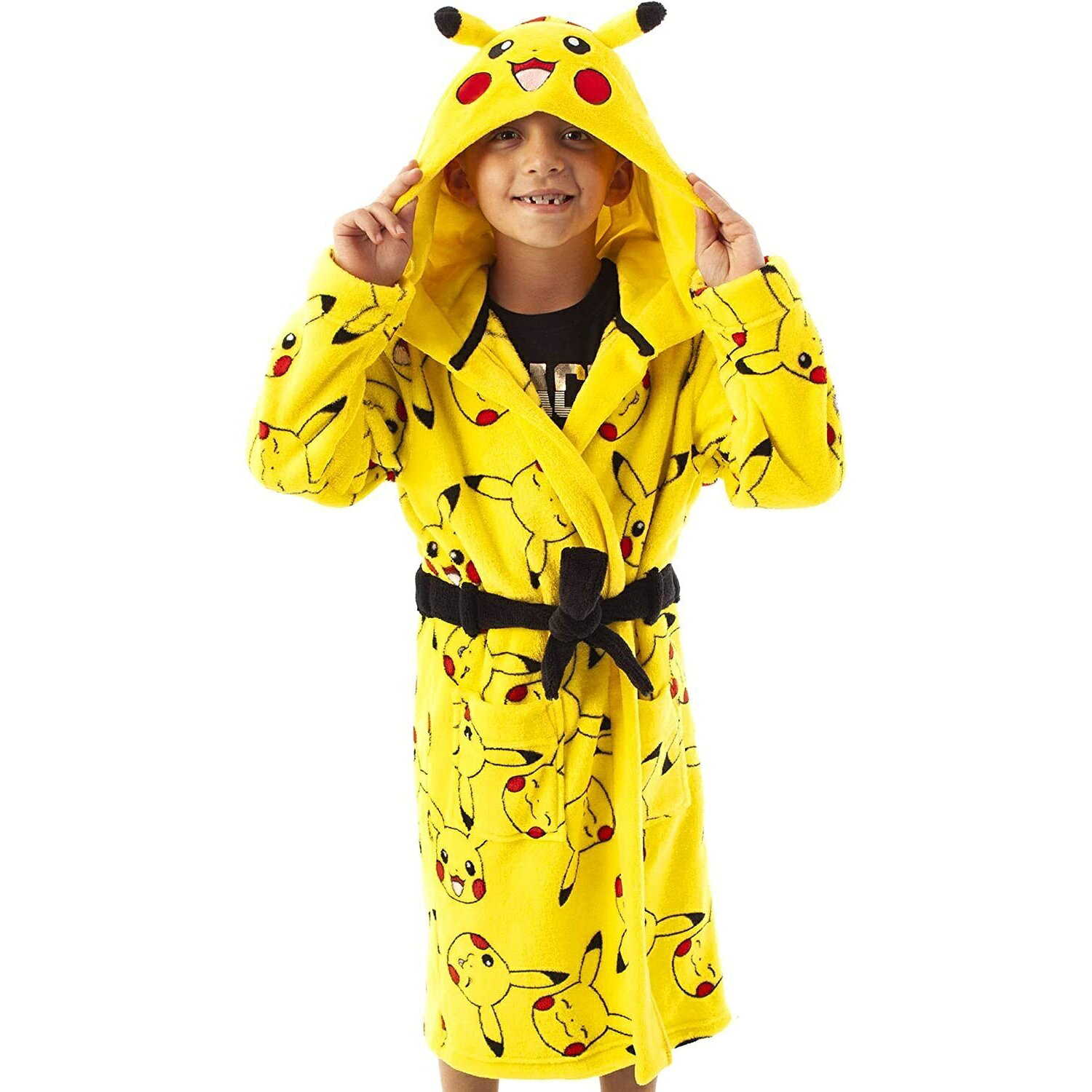 (ポケモン) Pokemon オフィシャル商品 キッズ・子供 ボーイズ Pikachu フェイス ド...