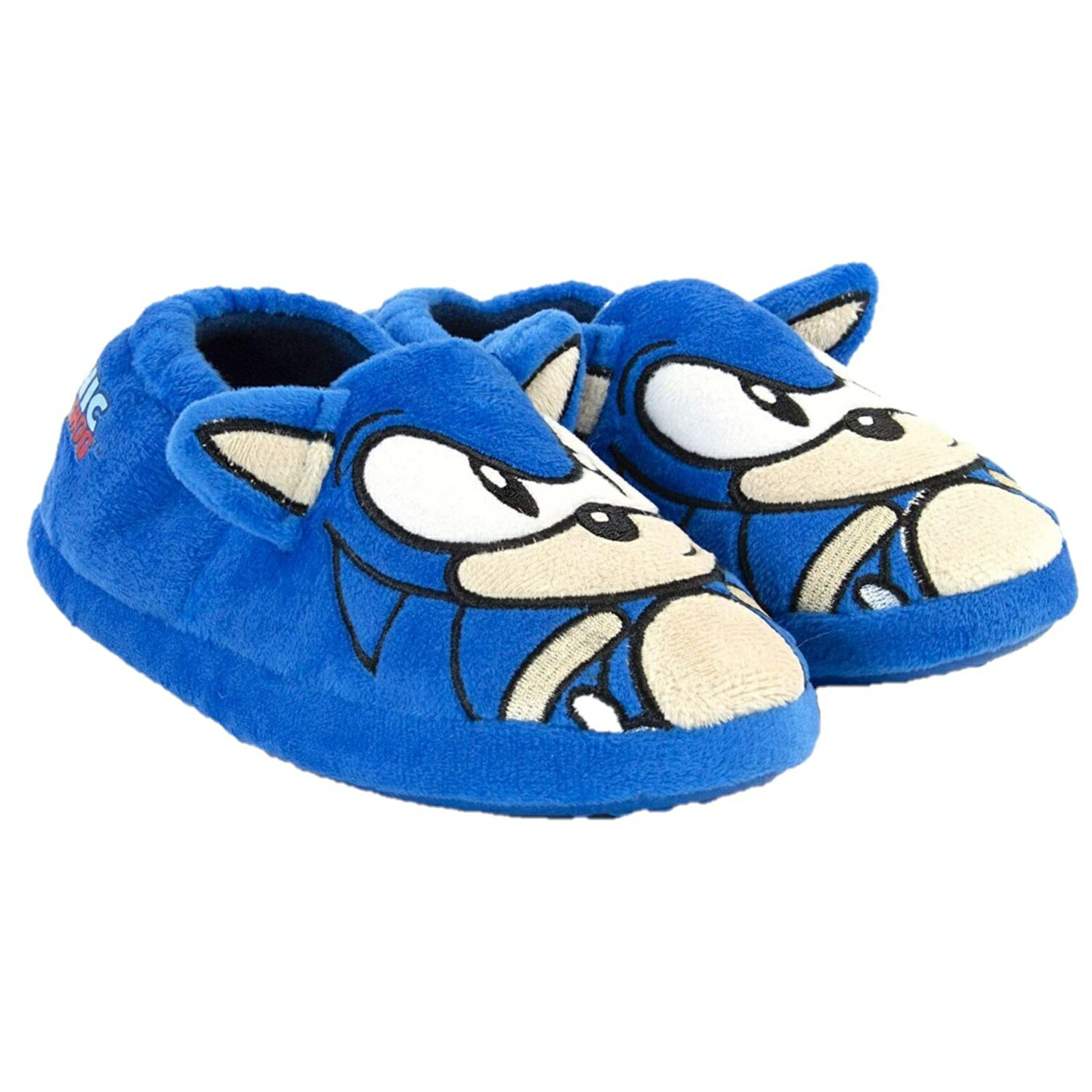 (ソニック・ザ・ヘッジホッグ) Sonic The Hedgehog オフィシャル商品 キッズ・子供 3D スリッパ 子供用スリッパ ルームシューズ 【海外通販】