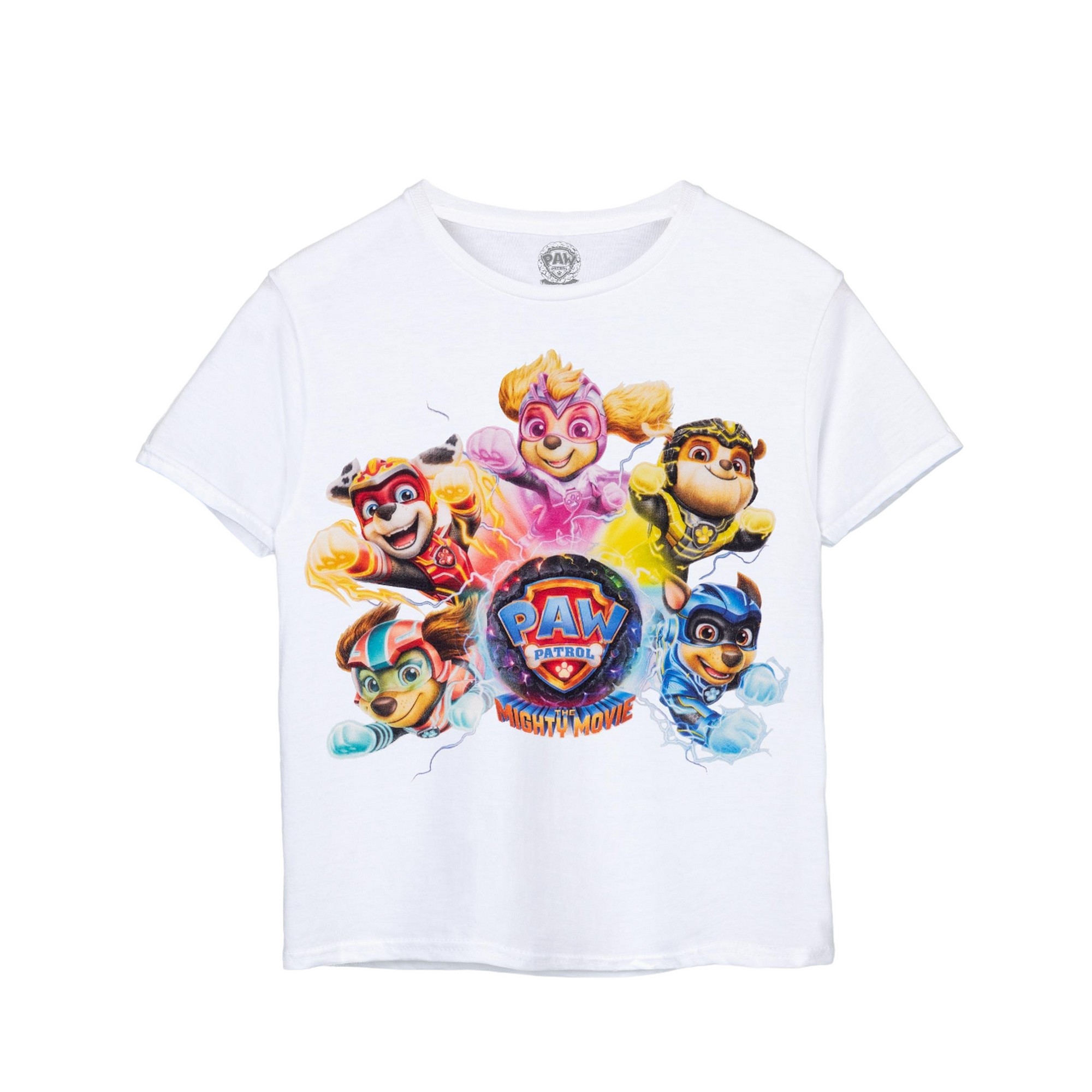 楽天Pertemba Japan（パウ・パトロール ザ・マイティ・ムービー） Paw Patrol: The Mighty Movie オフィシャル商品 キッズ・子供 ロゴ Tシャツ 半袖 トップス 【海外通販】