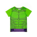 (ハルク) Hulk オフィシャル商品 キッズ・子供 ボーイズ プリント パジャマ 半袖 半ズボン 上下セット 【海外通販】(4)