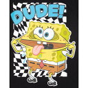 (スポンジ・ボブ) SpongeBob SquarePants オフィシャル商品 キッズ・子供 Dude Tシャツ 半袖 トップス カットソー 