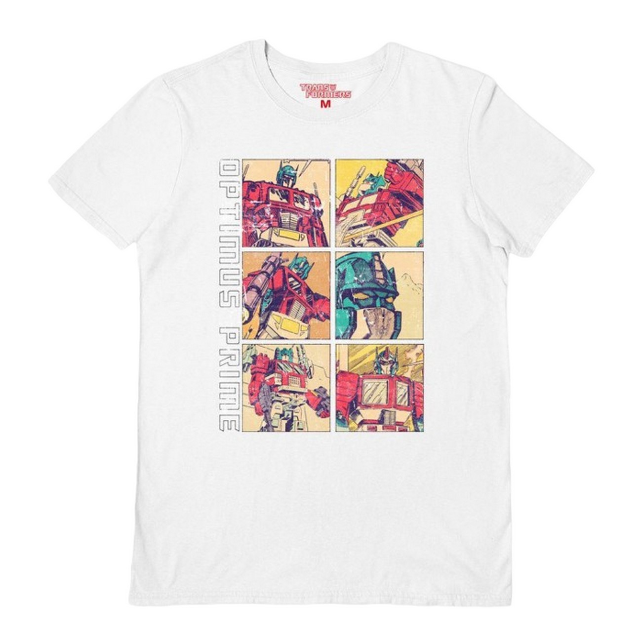 (トランスフォーマー) Transformers オフィシャル商品 ユニセックス Optimus Prime Tシャツ 半袖 トップス 【海外通販】