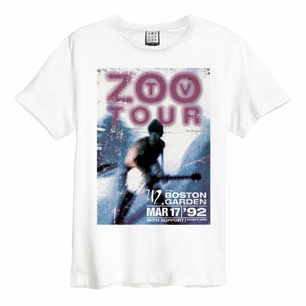 (アンプリファイド) Amplified オフィシャル商品 ユニセックス Zoo TV Tour U2 Tシャツ 半袖 カットソー トップス 【海外通販】