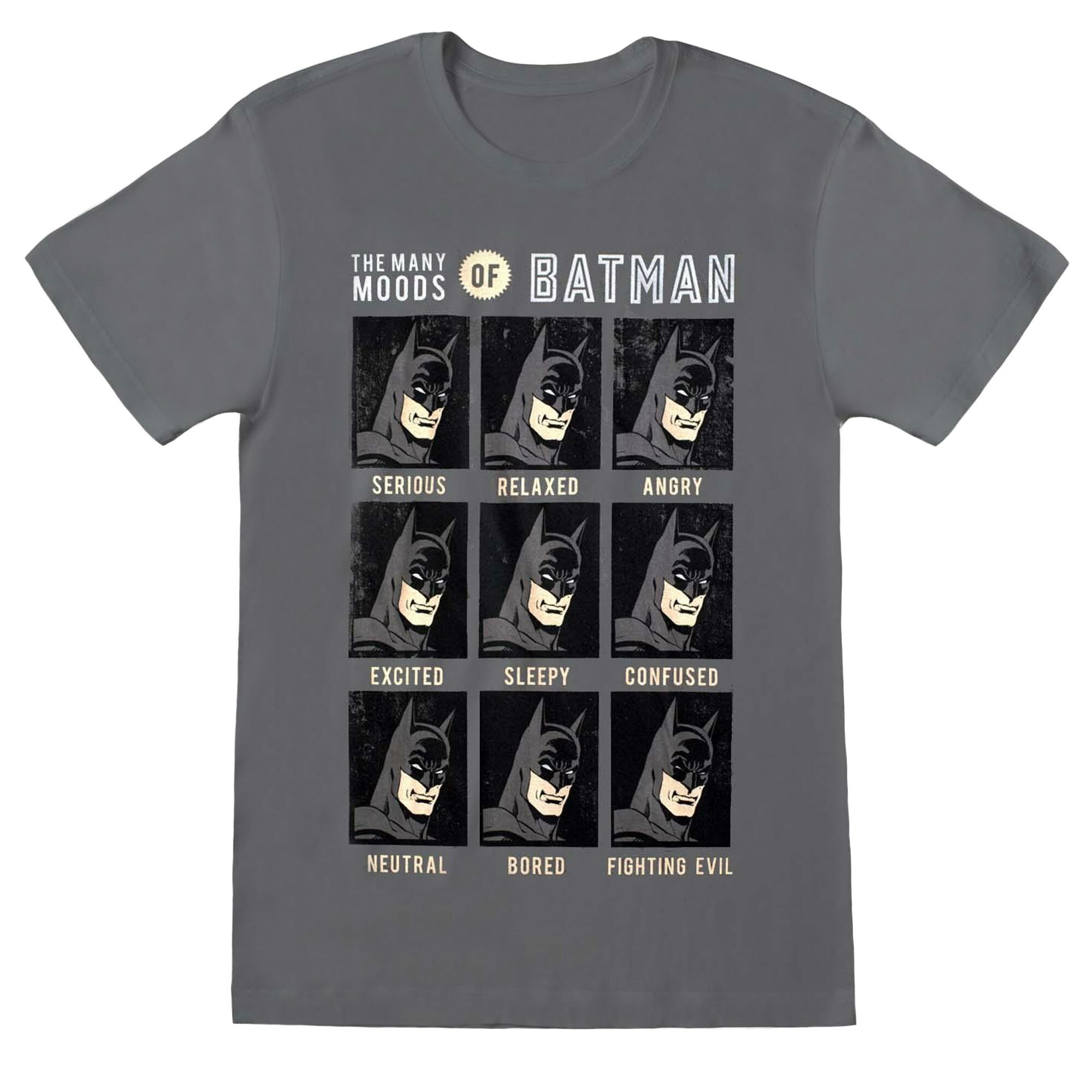 (バットマン) Batman オフィシャル商品 ユニセックス Moods Tシャツ 半袖 トップス 【海外通販】