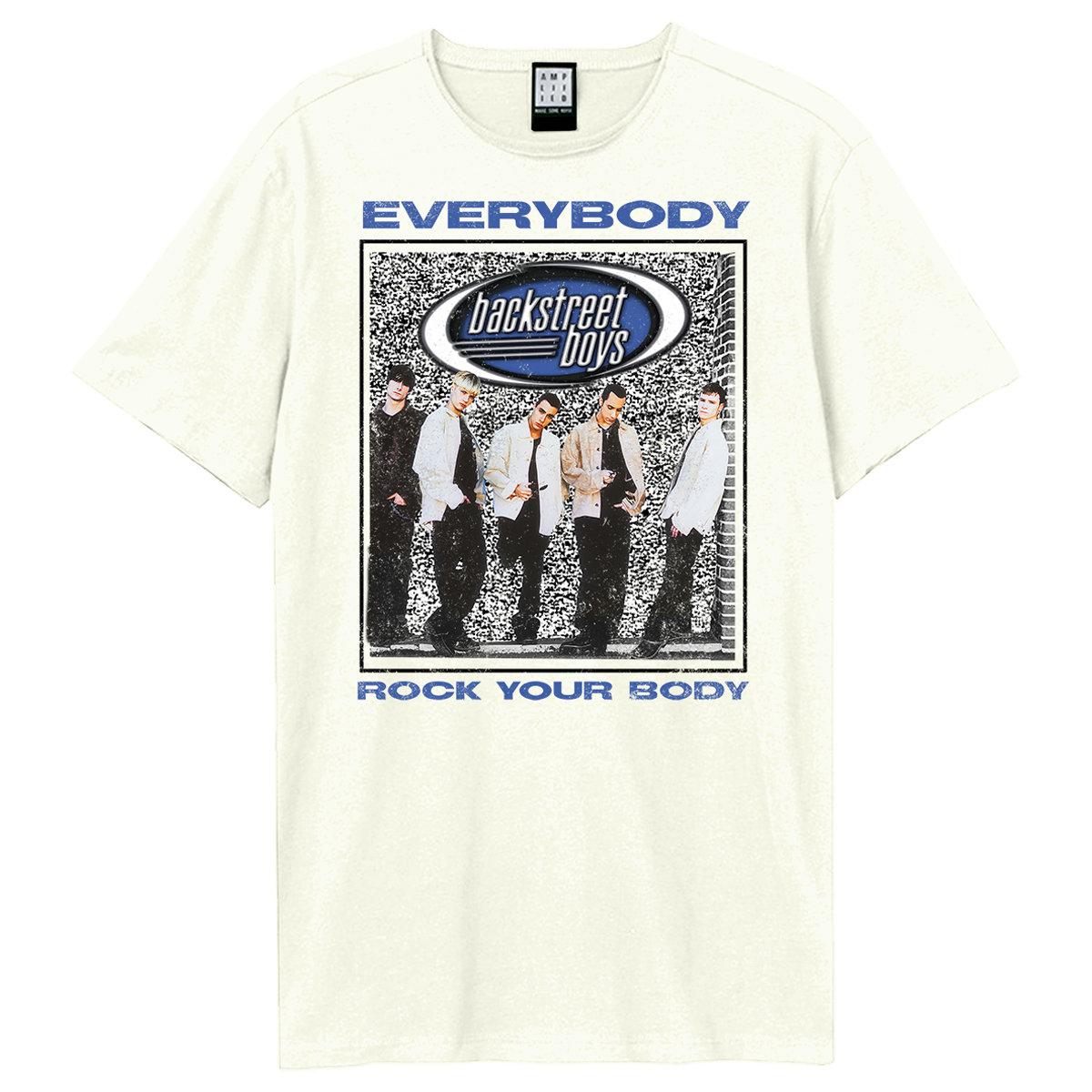 (アンプリファイド) Amplified オフィシャル商品 ユニセックス Backstreet Boys Tシャツ Everybody 半袖 カットソー トップス 【海外通販】