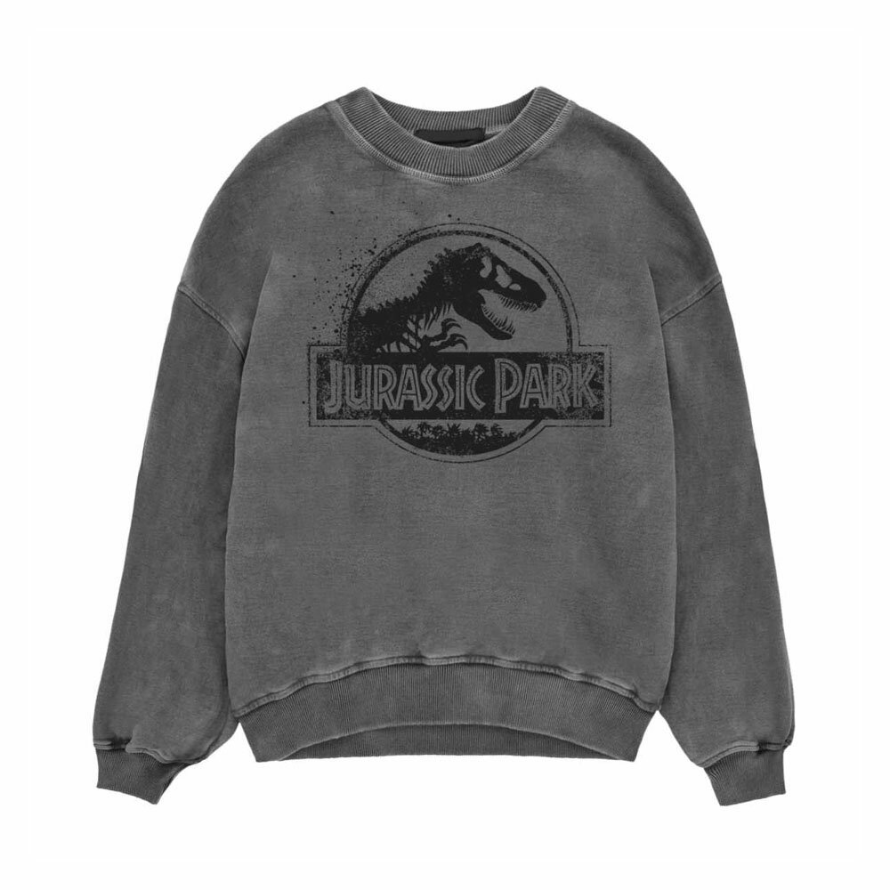 (ジュラシック・パーク) Jurassic Park オフィシャル商品 ユニセックス スプレー ロゴ トレーナー 長袖 トップス 【海外通販】