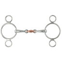 (シャイアズ) Shires 馬用 銅 ロゼンジ 2リング ギャグはみ 乗馬 馬具 ビット ホースライディング 【海外通販】