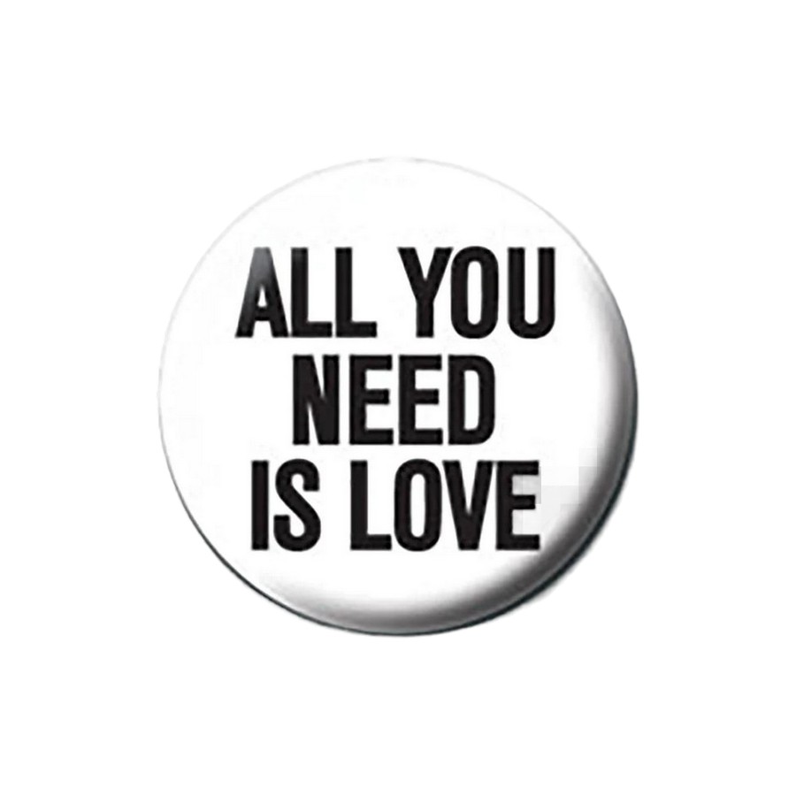 (ザ・ビートルズ) The Beatles オフィシャル商品 All You Need Is Love バッジ 【海外通販】