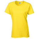 (ギルダン) Gildan レディース ヘビーコットン ミッシーフィット 半袖Tシャツ トップス カットソー 女性用 【海外通販】