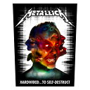 (メタリカ) Metallica オフィシャル商品 Hardwired To Self Destruct ワッペン パッチ 【海外通販】