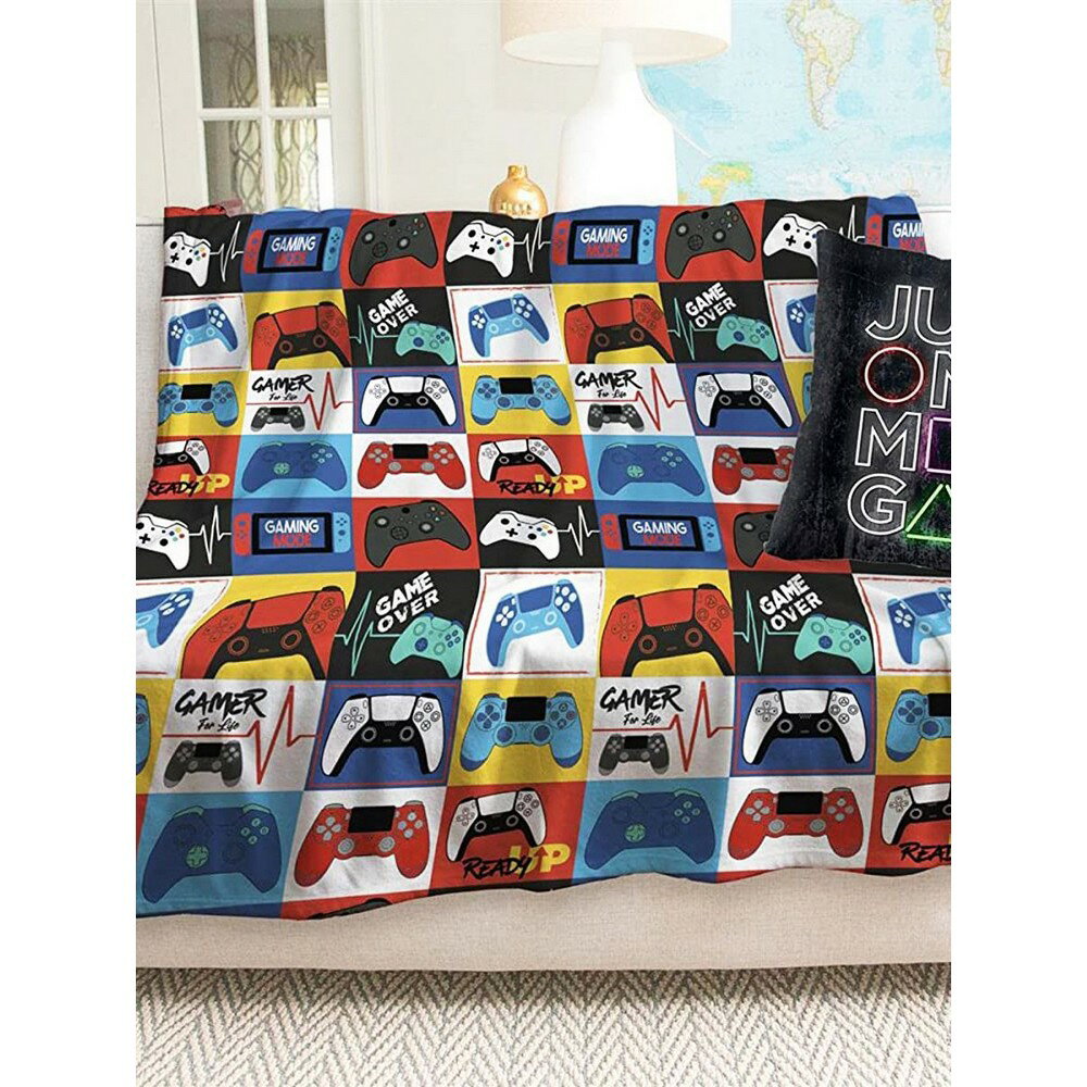 (ゲーマーフォーライフ) Gamer For Life オフィシャル商品 フリースブランケット フリース毛布 【海外通販】