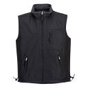 (ポートウエスト) Portwest メンズ リバーシブル 作業用ベスト ジャケット 作業服 ワークベスト 【海外通販】