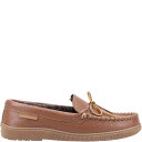 (ハッシュパピー) Hush Puppies メンズ Ace レザー スリッパ 紳士スリッパ ルームシューズ 室内履き 【海外通販】