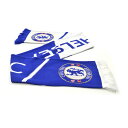 チェルシー フットボールクラブ Chelsea FC オフィシャル商品 ジャカード フットボールスカーフ マフラー 【海外通販】