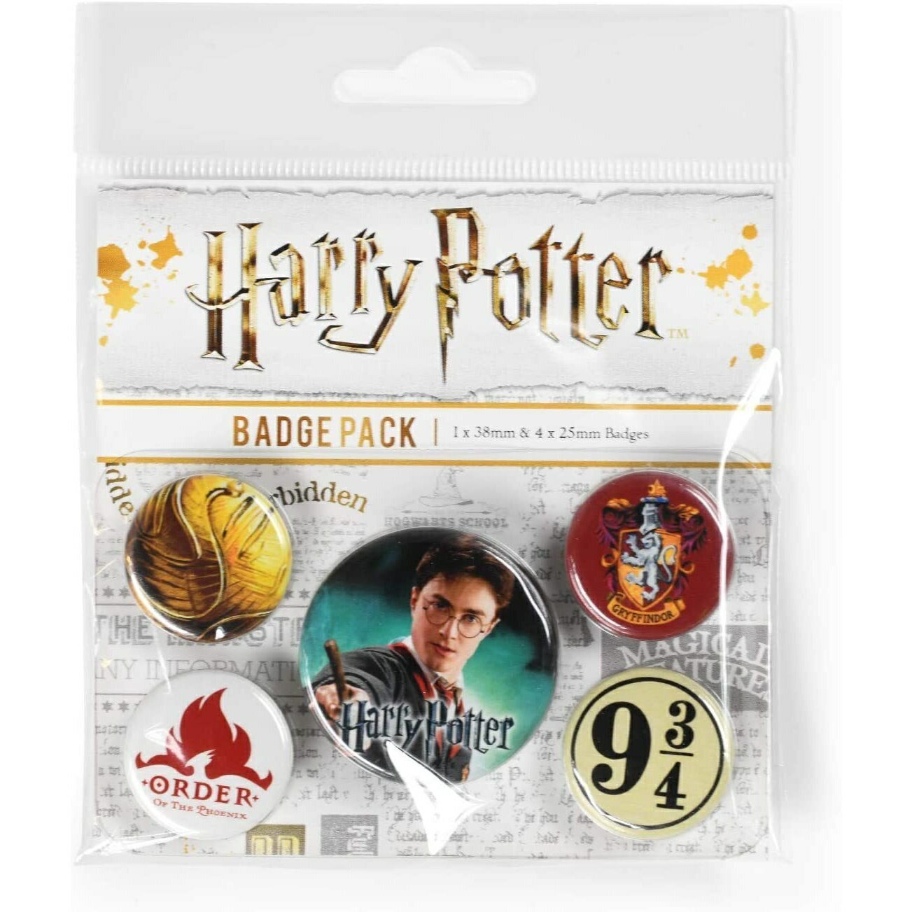 (ハリー・ポッター) Harry Potter オフィシャル商品 グリフィンドール 缶バッジ (5個セット) 【海外通販】
ITEMPRICE