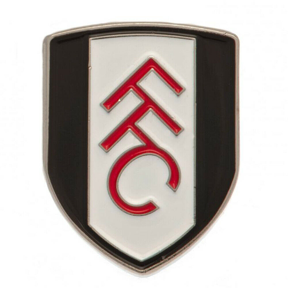 フラム フットボールクラブ Fulham FC オフィシャル商品 エナメル クレスト バッジ 【海外通販】