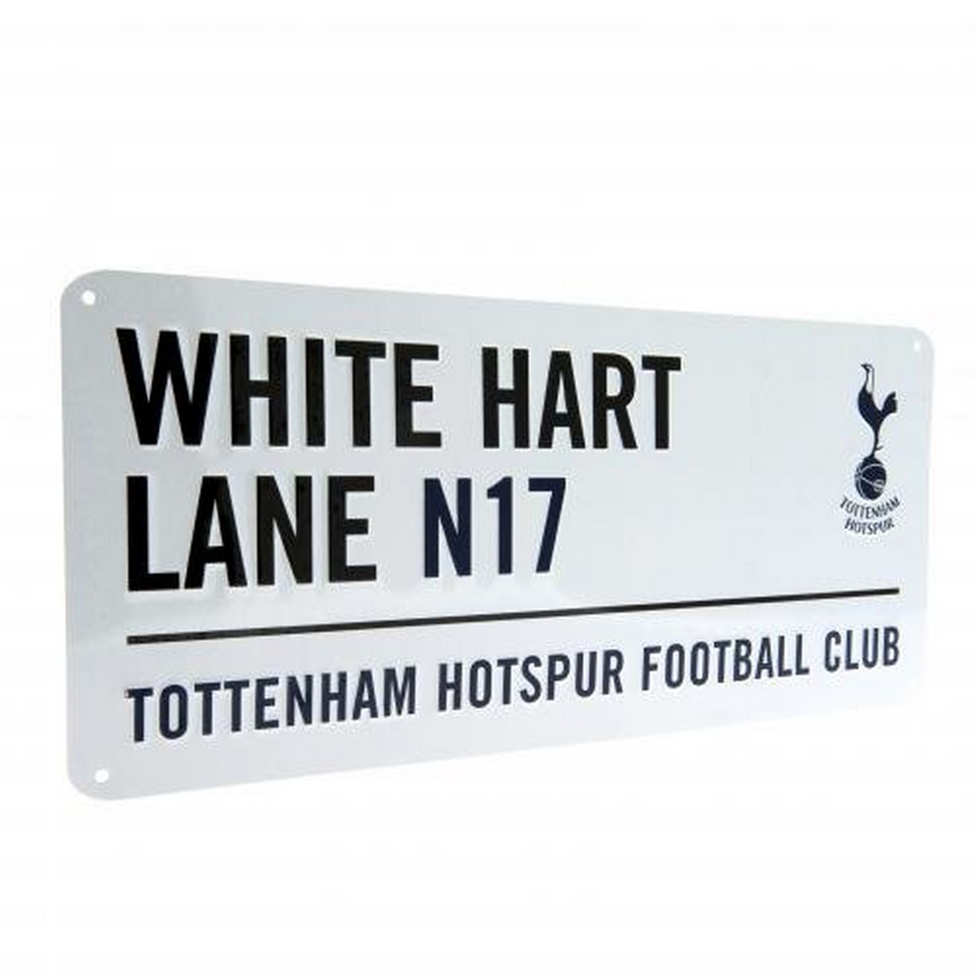 トッテナム・ホットスパー フットボールクラブ Tottenham Hotspur FC オフィシャル商品 ストリートサイン ブリキ看板 