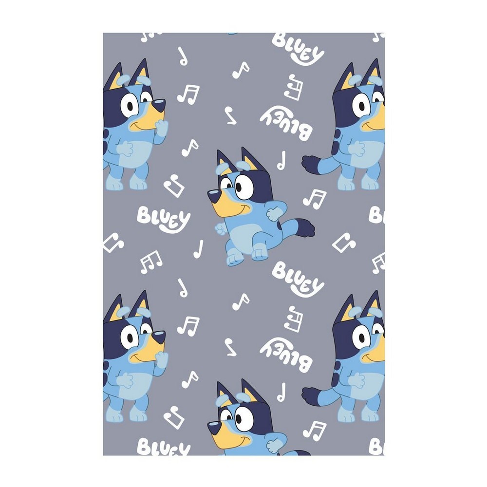 (ブルーイ) Bluey オフィシャル商品 キッズ・子供用 バンディット フリースブランケット 毛布 【海外通販】のサムネイル