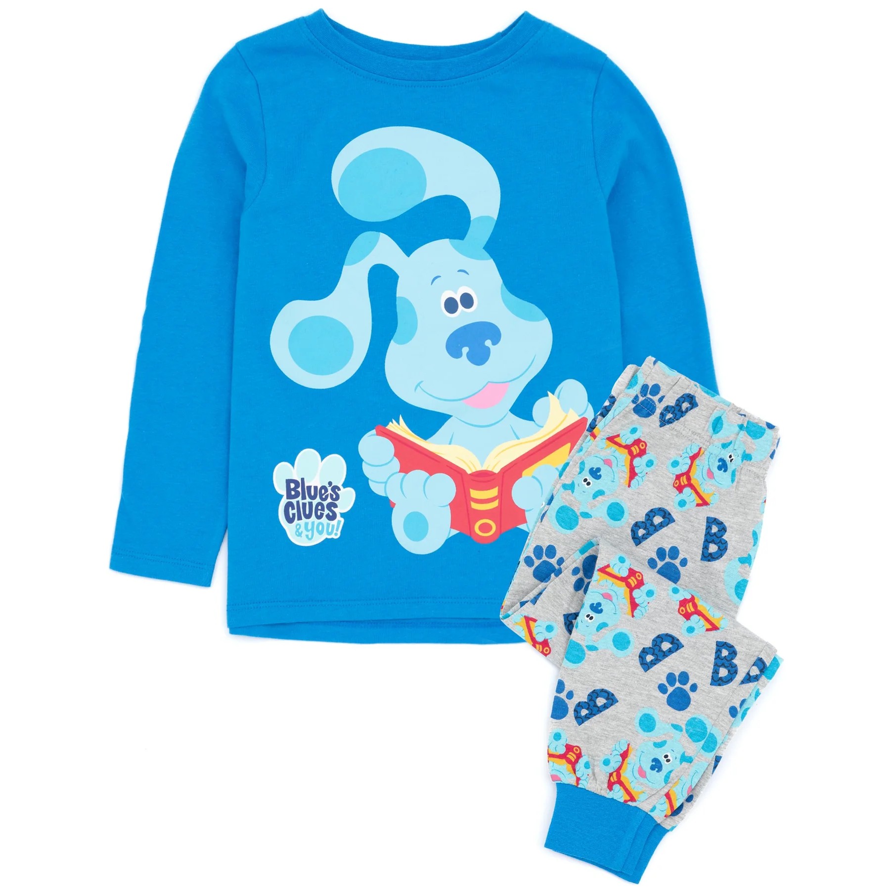 (ブルーズ・クルーズ・アンド・ユー) Blue´s Clues & You! オフィシャル商品 キッズ・子供 パジャマ 長袖 上下セット 【海外通販】