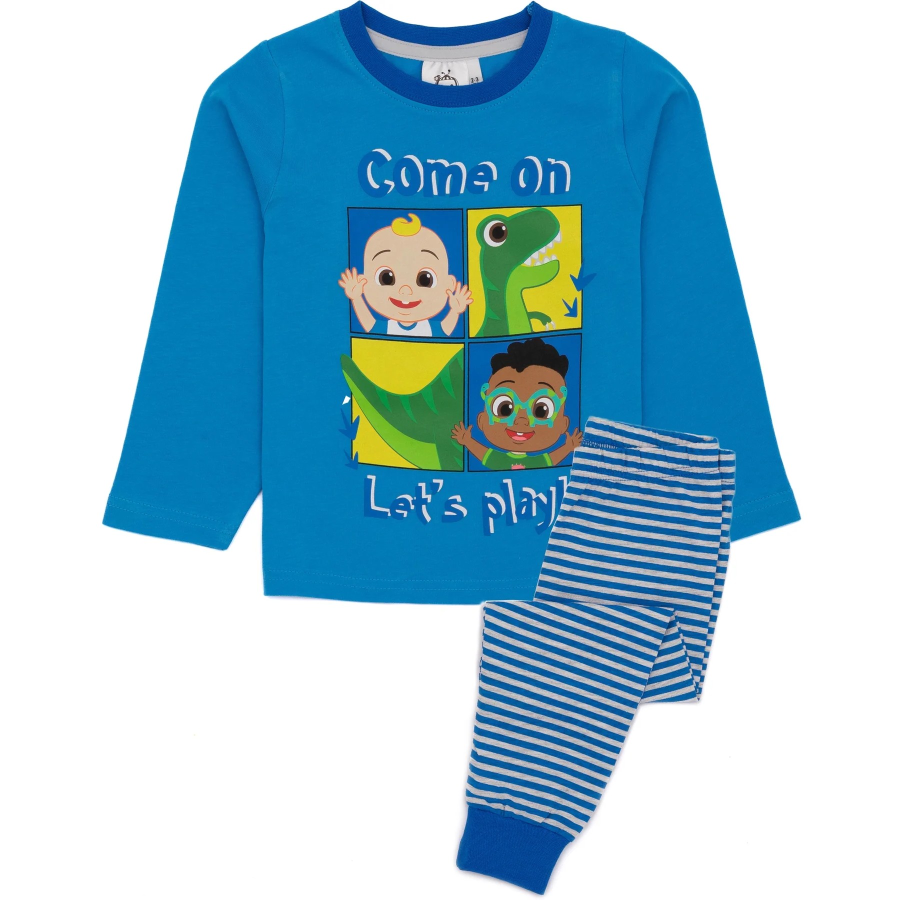 楽天Pertemba Japan（ココメロン） Cocomelon オフィシャル商品 キッズ・子供 パジャマ 長袖 上下セット 【海外通販】