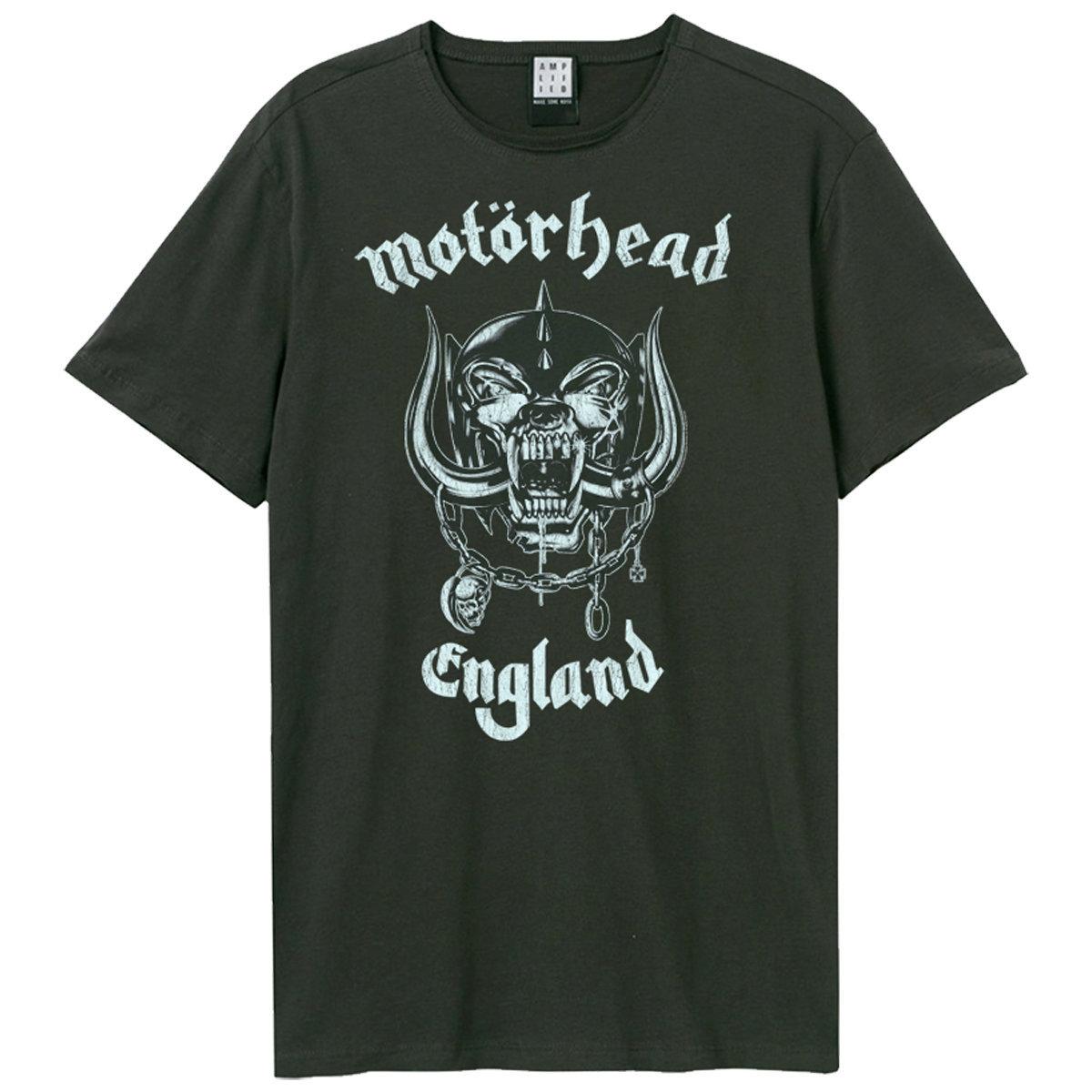 (アンプリファイド) Amplified オフィシャル商品 ユニセックス モーターヘッド Tシャツ England 半袖 カットソー トップス 【海外通販】