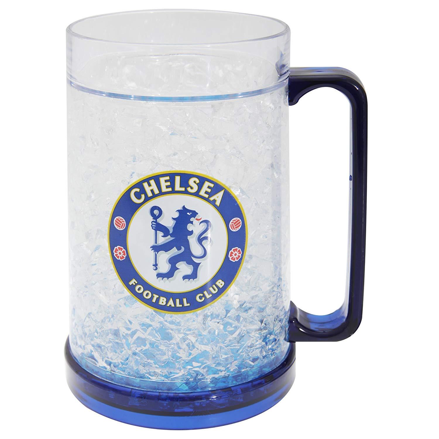チェルシー フットボールクラブ Chelsea FC オフィシャル商品 冷え冷え ジョッキ タンカード 【海外通販】