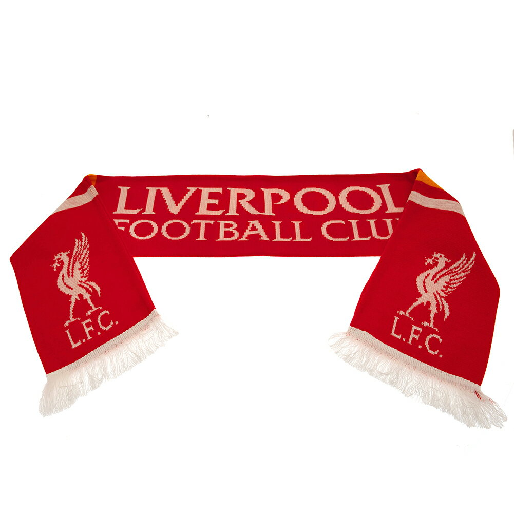 リバプール フットボールクラブ Liverpool FC オフィシャル商品 ユニセックス クレスト マフラー スカーフ 【海外通販】