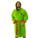 (ティーンエイジ・ミュータント・ニンジャ・タートルズ) Teenage Mutant Ninja Turtles オフィシャル商品 メンズ ラファエル ガウン ...