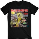 (アイアン メイデン) Iron Maiden オフィシャル商品 ユニセックス Killers Cover Tシャツ 半袖 トップス 【海外通販】