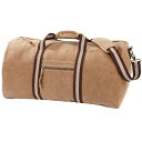 (クオドラ) Quadra ヴィンテージ キャンバス ボストンバッグ ダッフルバッグ 旅行かばん (45L) (2パック) 【海外通販】