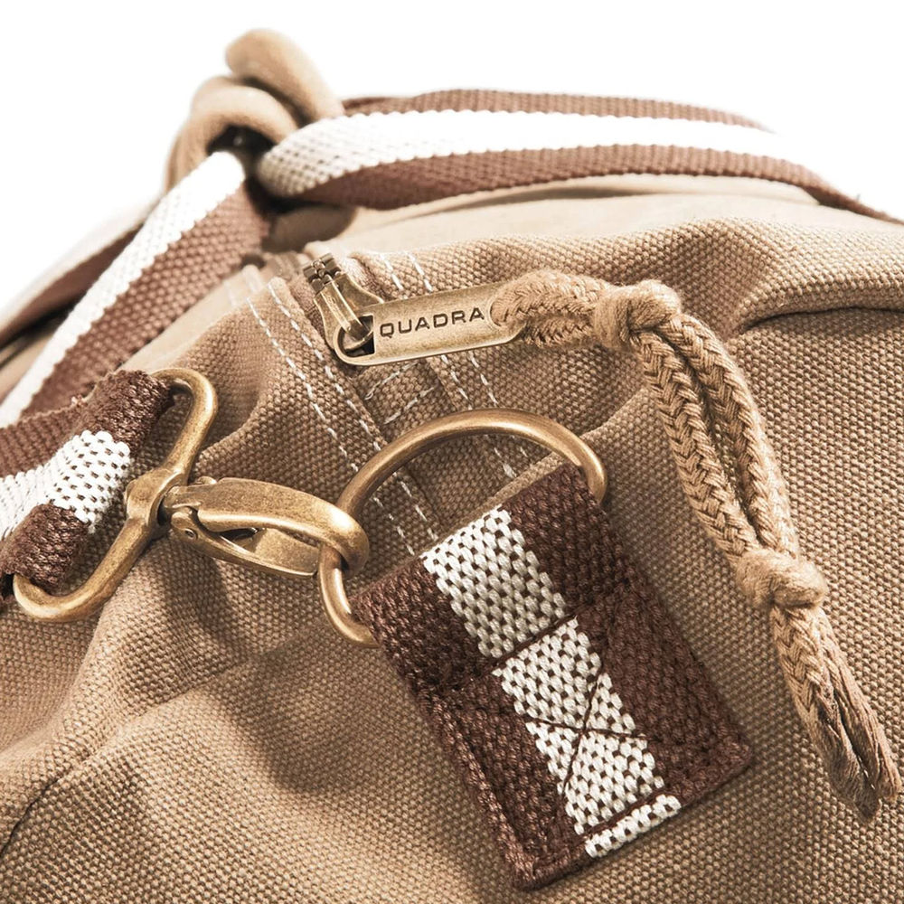 (クオドラ) Quadra ヴィンテージ キャンバス ボストンバッグ ダッフルバッグ 旅行かばん (45L) (2パック) 【海外通販】 pertemba-10756366 Pertemba Japan サンプル画像2