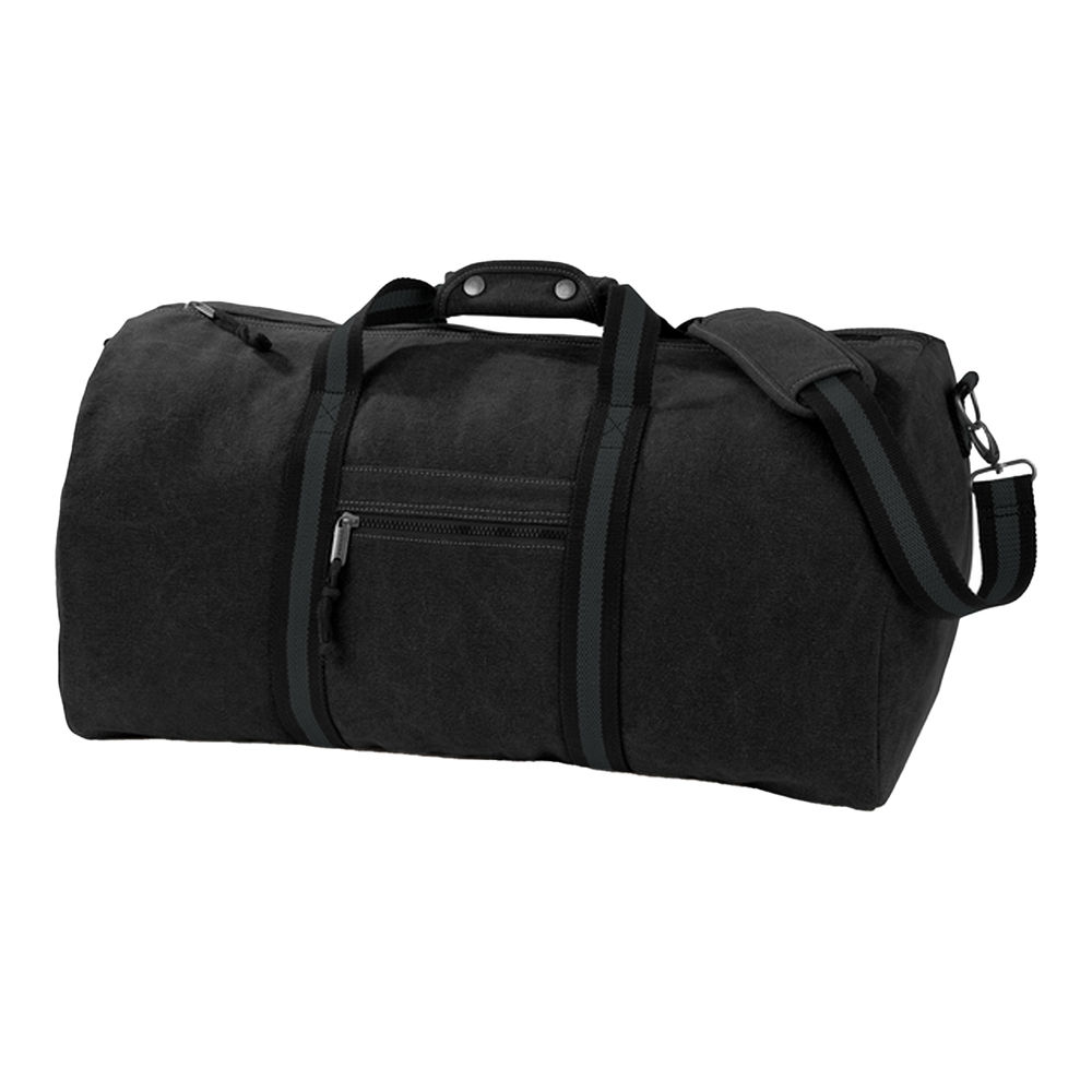 (クオドラ) Quadra ヴィンテージ キャンバス ボストンバッグ ダッフルバッグ 旅行かばん (45L) (2パック) 【海外通販】 pertemba-10756366 Pertemba Japan サンプル画像3