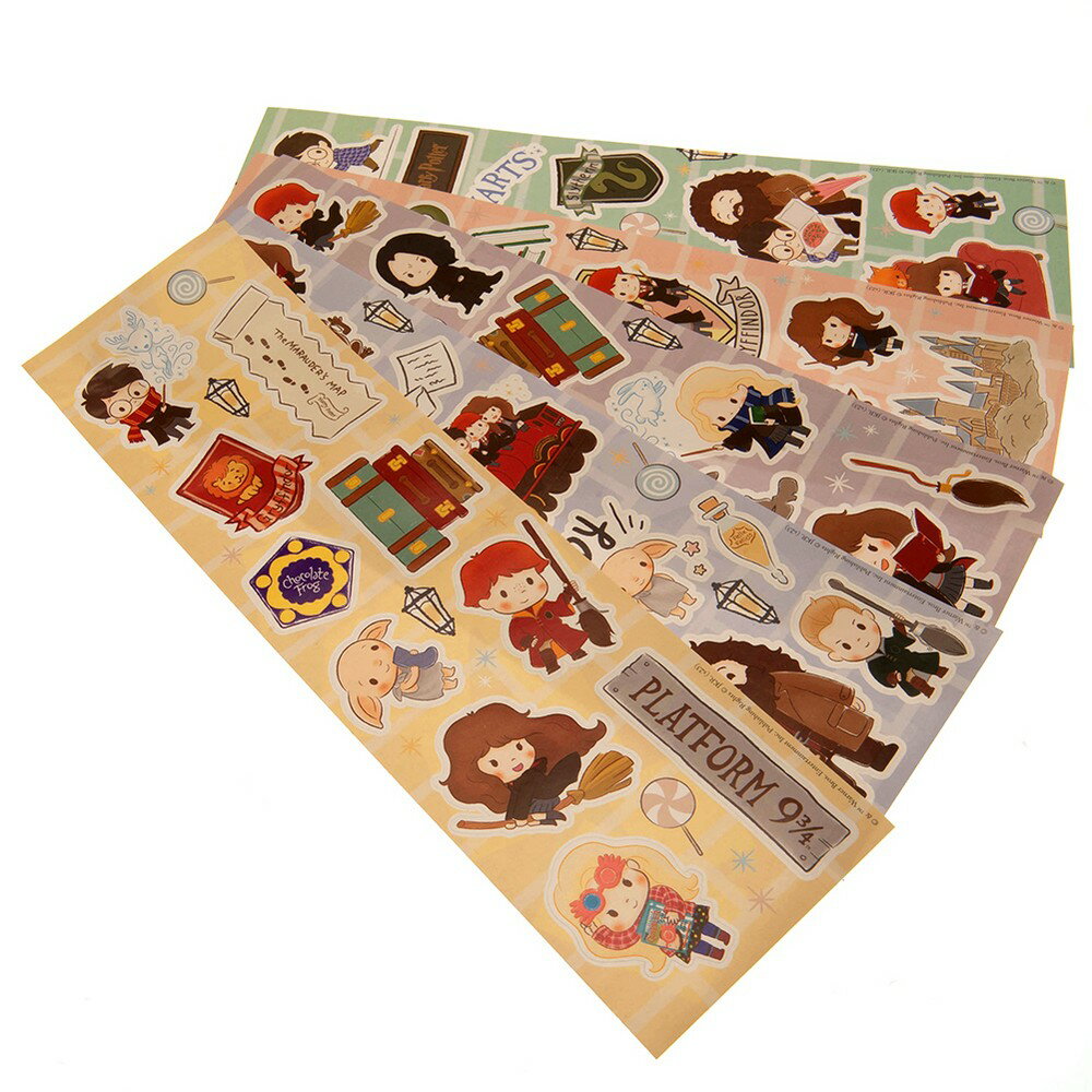 (ハリー・ポッター) Harry Potter オフィシャル商品 キッズ・子供用 ステッカー シール (50枚入り) 【海外通販】