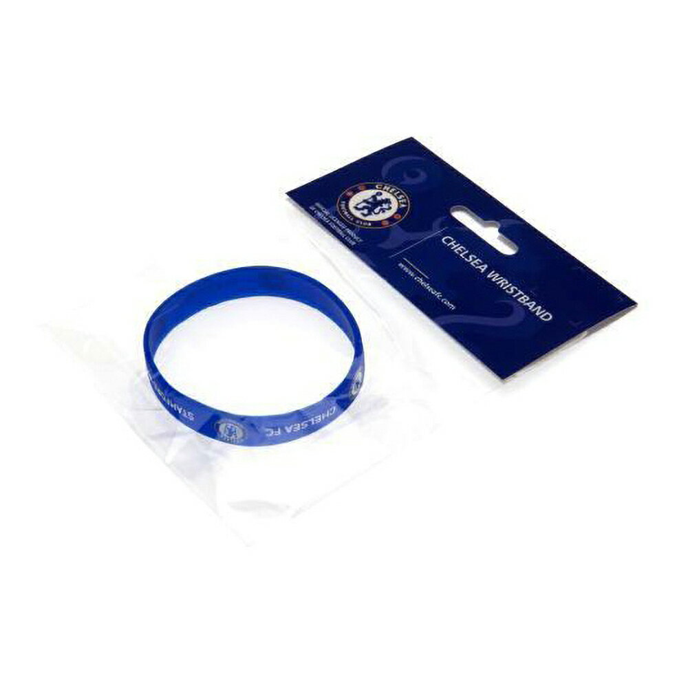 チェルシー フットボールクラブ Chelsea FC オフィシャル商品 シリコン リストバンド 【海外通販】