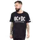 (エーシー・ディーシー) AC/DC オフィシャル商品 ユニセックス Back In Black Tシャツ 半袖 トップス 【海外通販】