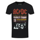 (エーシー・ディーシー) AC/DC オフィシャル商品 ユニセックス Wembley '79 Tシャツ エコフレンドリー 半袖 トップス 【海外通販】