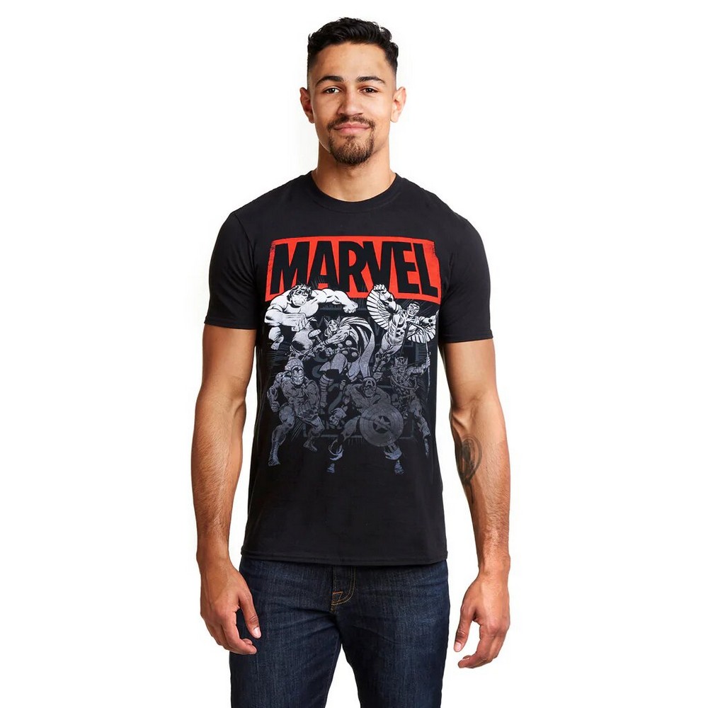 (マーベル) Marvel オフィシャル商品 メンズ Collective Tシャツ 半袖 トップス 【海外通販】