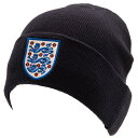 イングランド・フットボール・アソシエーション England FA オフィシャル商品 ユニセックス クレスト ニット帽 折り返しカフ ビーニー 【海外通販】の商品画像