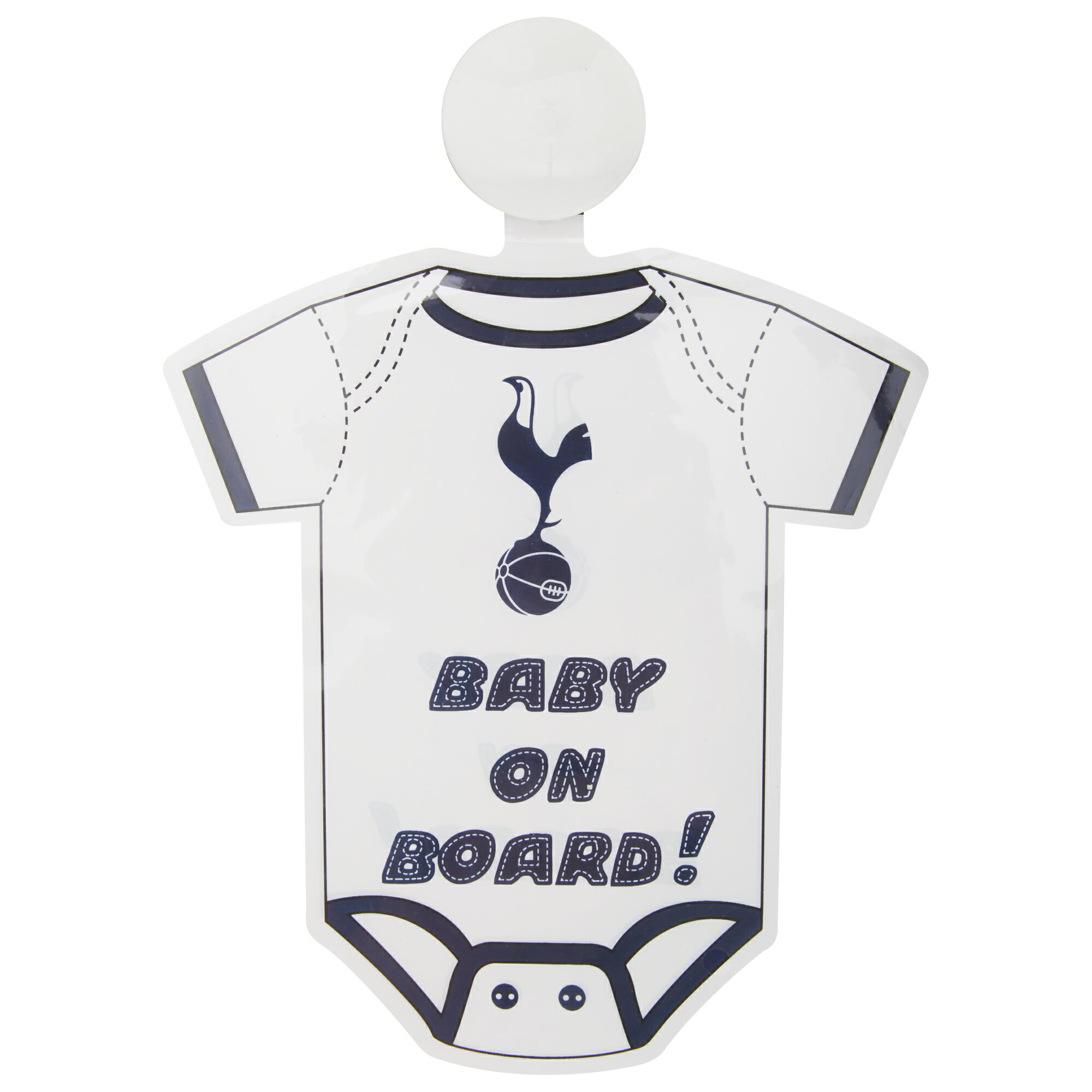 トッテナム・ホットスパー フットボールクラブ Tottenham Hotspur FC オフィシャル商品 赤ちゃんが乗っています カーサイン 【海外通販】