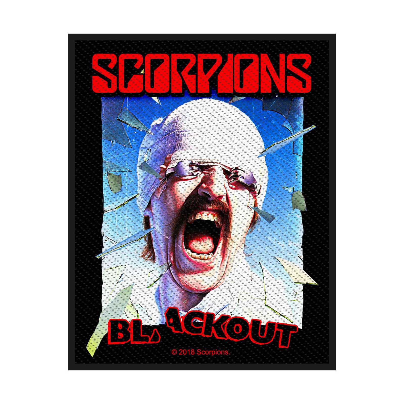 (スコーピオンズ) Scorpions オフィシャル商品 Blackout ワッペン アルバム パッチ 【海外通販】